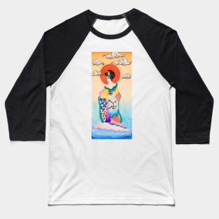 Seducing Geisha Baseball T-Shirt